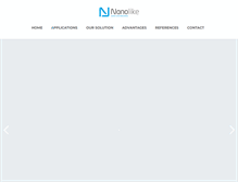 Tablet Screenshot of nanolike.com